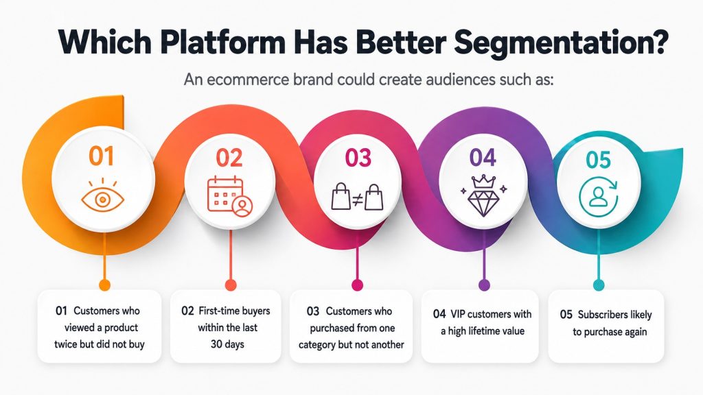 Which Platform Has Better Segmentation