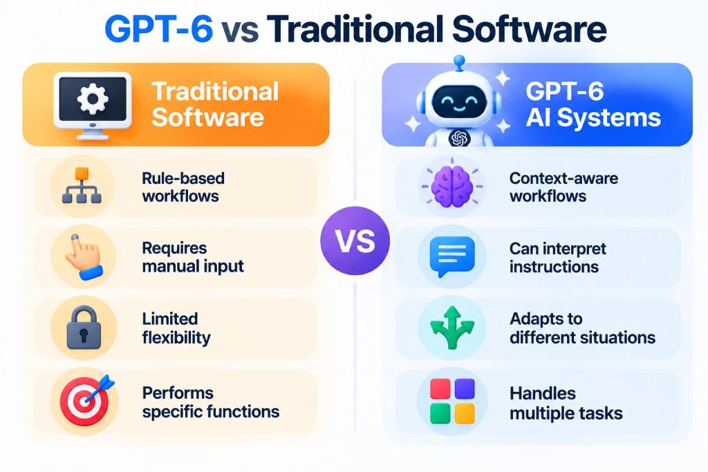 GPT-6 vs Traditional Software