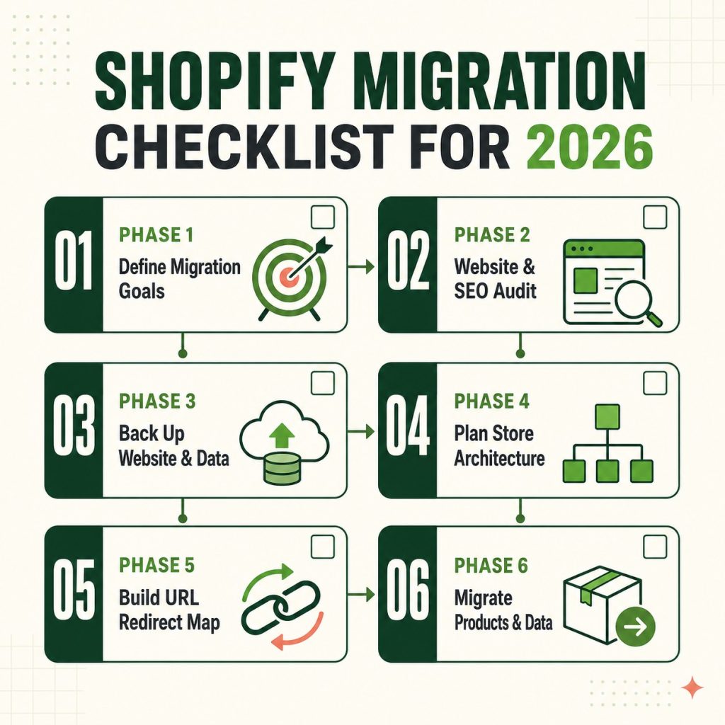 Shopify Migration Checklist for 2026