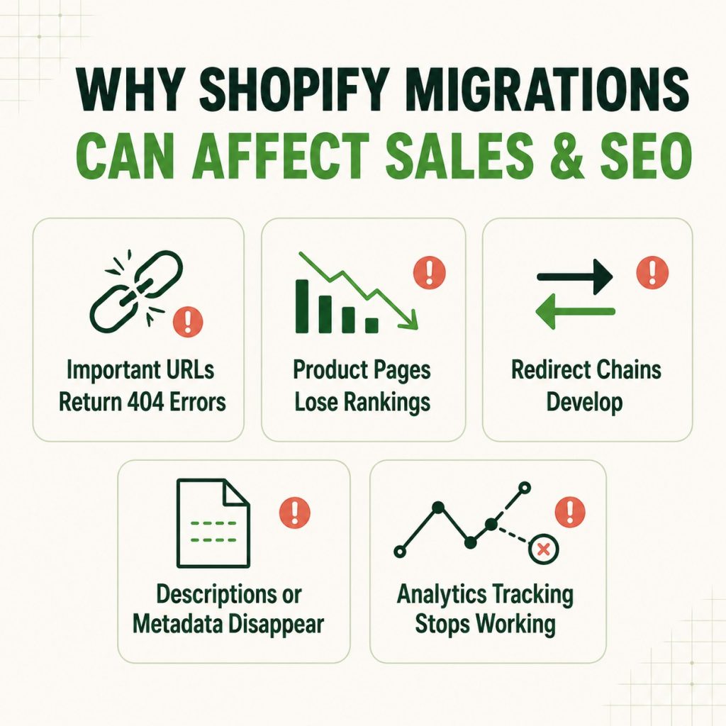 Why Shopify Migrations Can Affect Sales and SEO